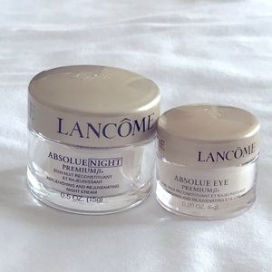 Lancôme Absolue Premium Eye Cream and Night Cream